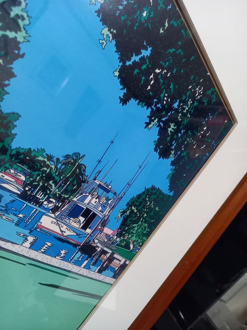 yz ab 様売約済 1980's 鈴木英人 ポルシェ 356 公式ポスター - メルカリ