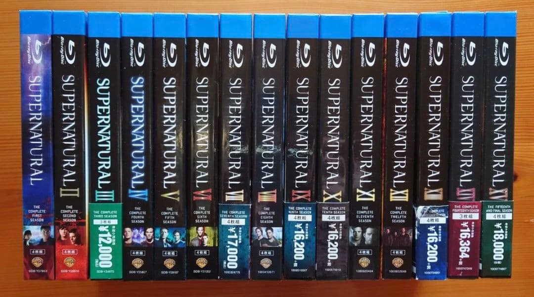 ＳＵＰＥＲＮＡＴＵＲＡＬ 1〜15シーズン コンプリートボックス 全巻 セット Amazon.com: Supernatural: The Complete Series 1-15 Seasons Box Set