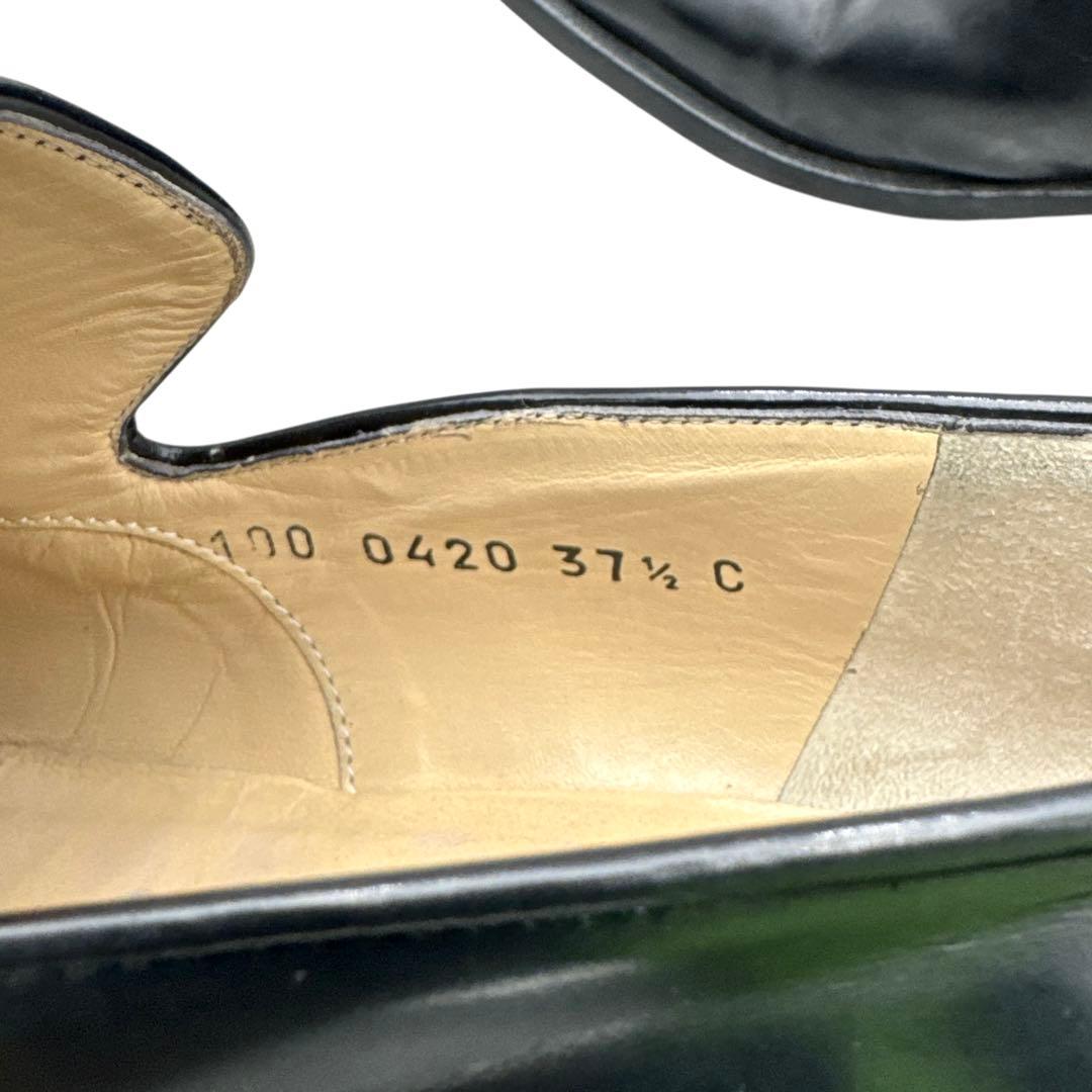 靴 Gucci Horsebit Loafers 37.5C Black 24.5