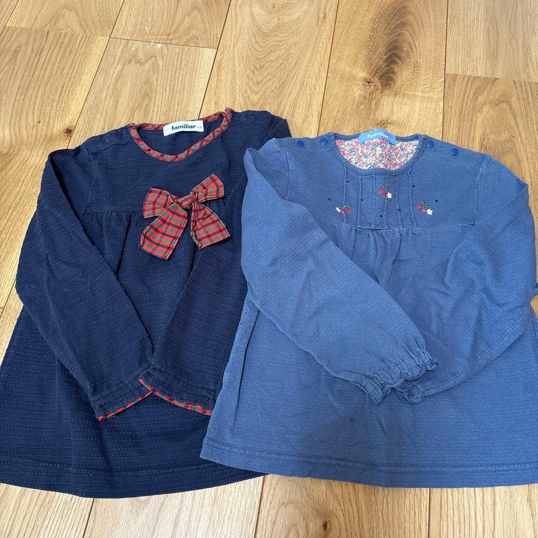 チュニック2点セット ネイビー ブルー - メルカリ