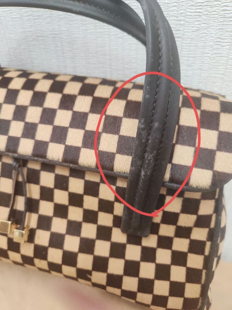 Louis Vuitton ダミエソバージュ ハンドバッグ
