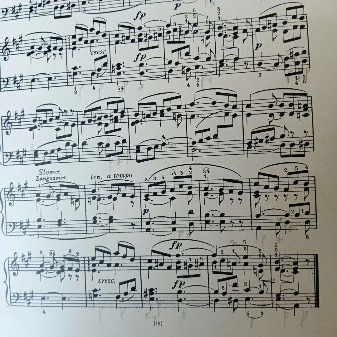 洋書古書1922年メッセージ 楽譜シューマン ルメール画集アンティーク