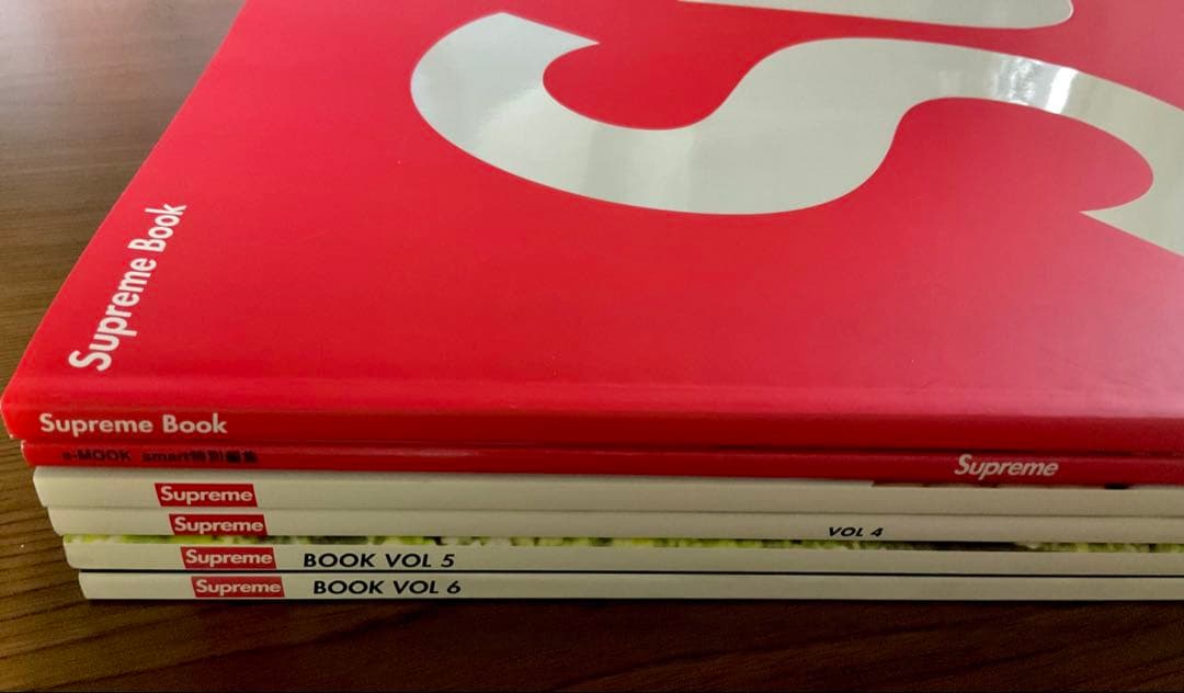 希少美品】Supreme ムックBook 全6巻 トート付 - メルカリ