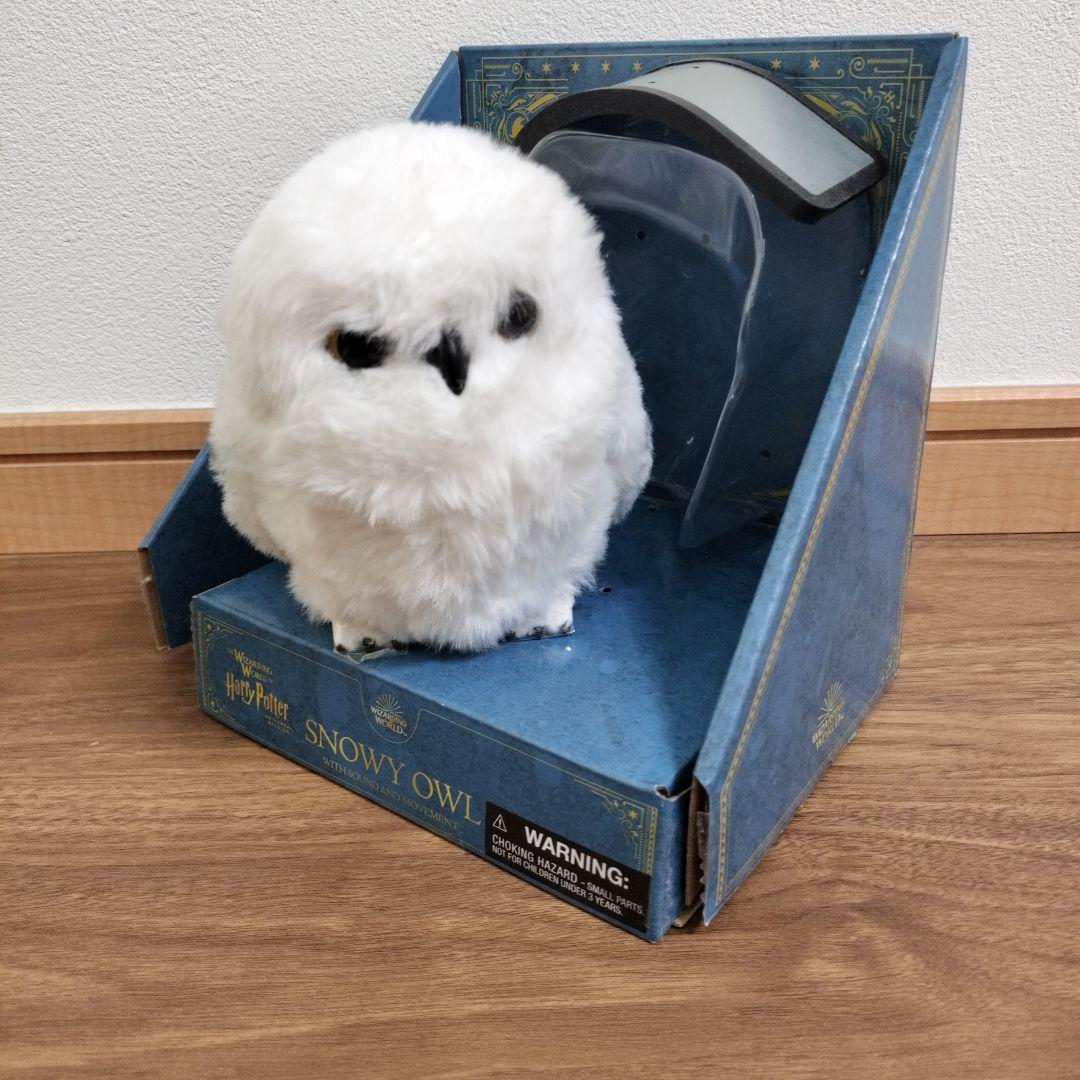 ユニバ　ハリーポッター　電動肩乗りヘドウィグ USJ新商品】ハリポタエリア 2024年12月 肩乗りおしゃべりヘドウィグ