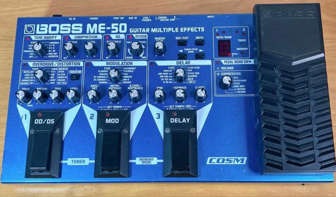 BOSS ME-50 マルチエフェクター 動作確認済 ボス(BOSS)|ギターマルチエフェクター|【ハードオフ公式通販】オフ