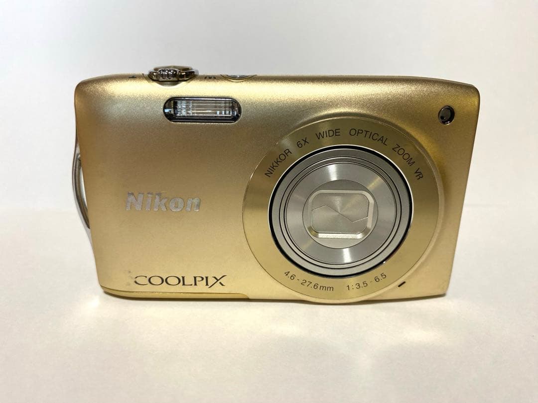 Nikon COOLPIX s3300 ゴールド デジタルカメラ