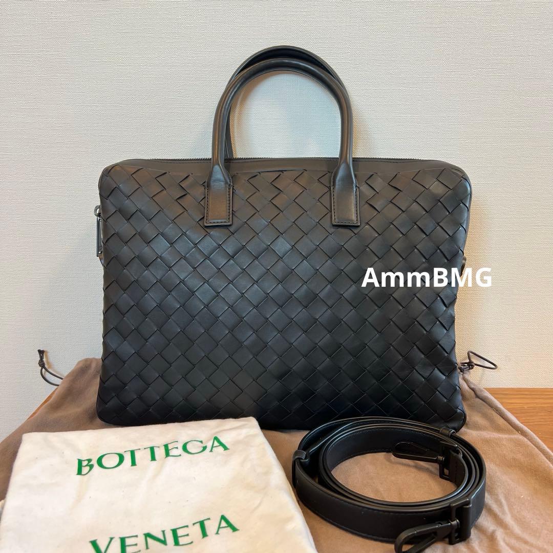新品50万　ボッテガヴェネタ　イントレチャート ブリーフケース ビジネスバッグ BOTTEGA VENETA（ボッテガ・ヴェネタ） ブリーフケース 516110 V4651