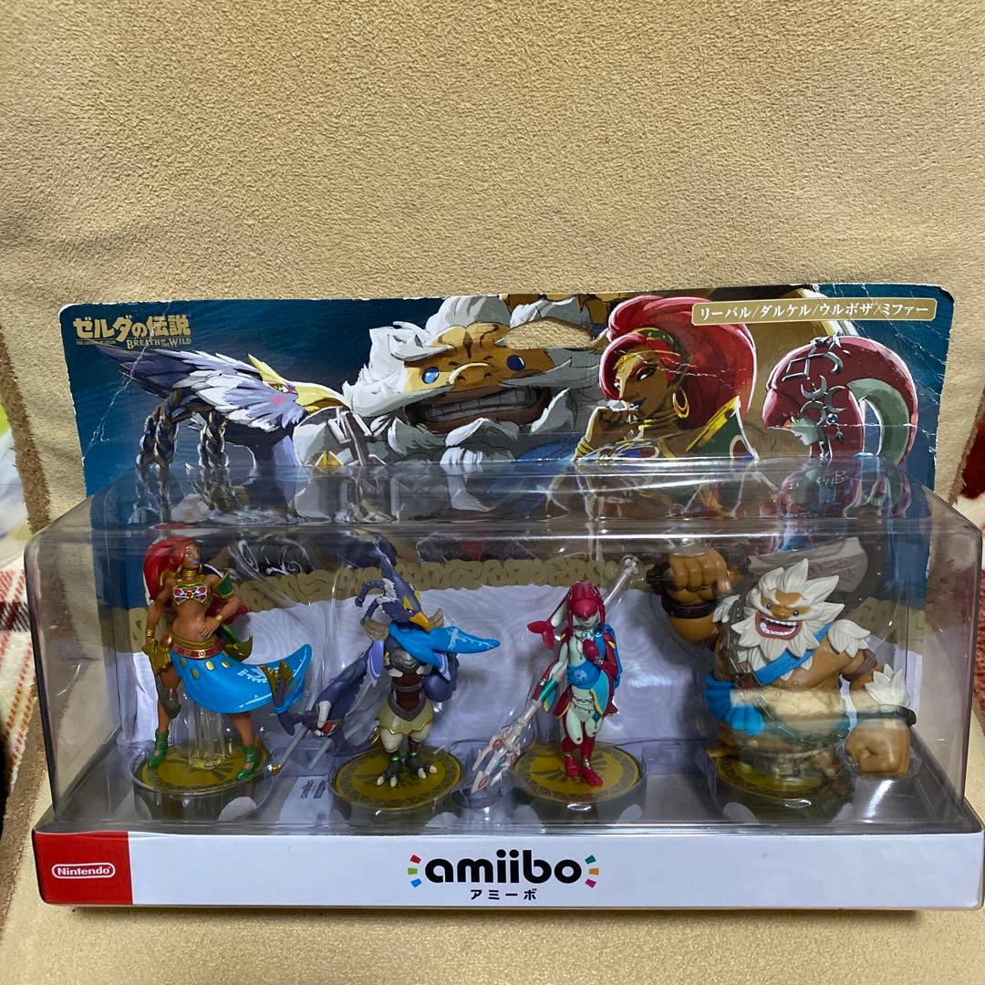 ゼルダの伝説 amiibo 四人の英傑セット ニンテンドー ストア 限定品