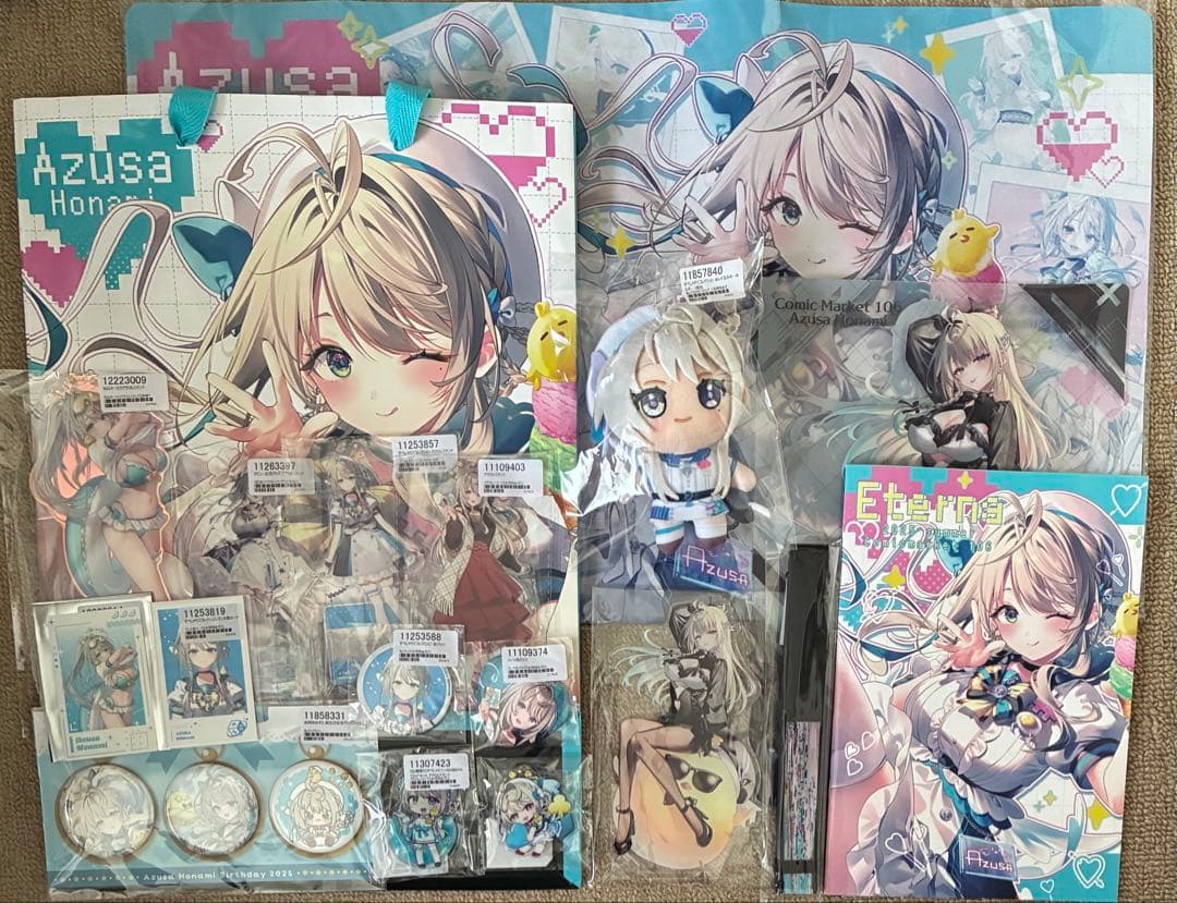 本阿弥あずさ グッズセット すぺしゃりて 本阿弥あずさ 登録者10万人記念グッズ - すぺしゃりて / Specialite