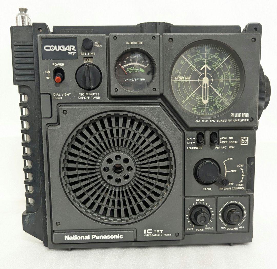 ナ*リ様 National Panasonic Cougar BT-7 ラジオ National Panasonic Cougar ラジオチューナー - メルカリ