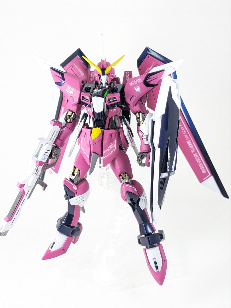 HG　イモータルジャスティスガンダム　全塗装　完成品 HG イモータルジャスティスガンダム｜coffee-beansさんのガンプラ作品