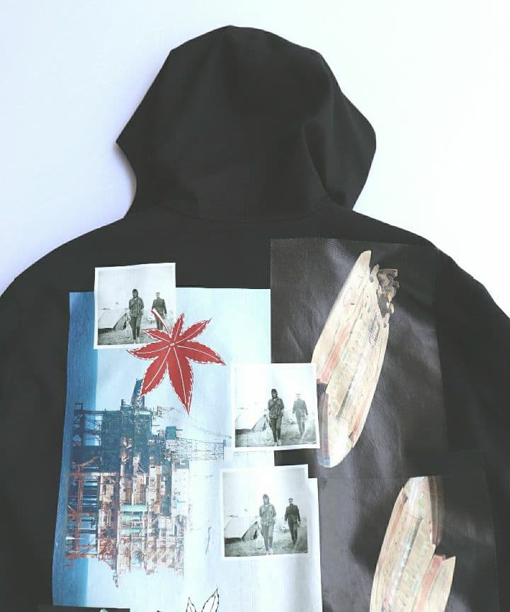 レア RAF SIMONS ラフシモンズ バックプリントモッズコートアーカイブ