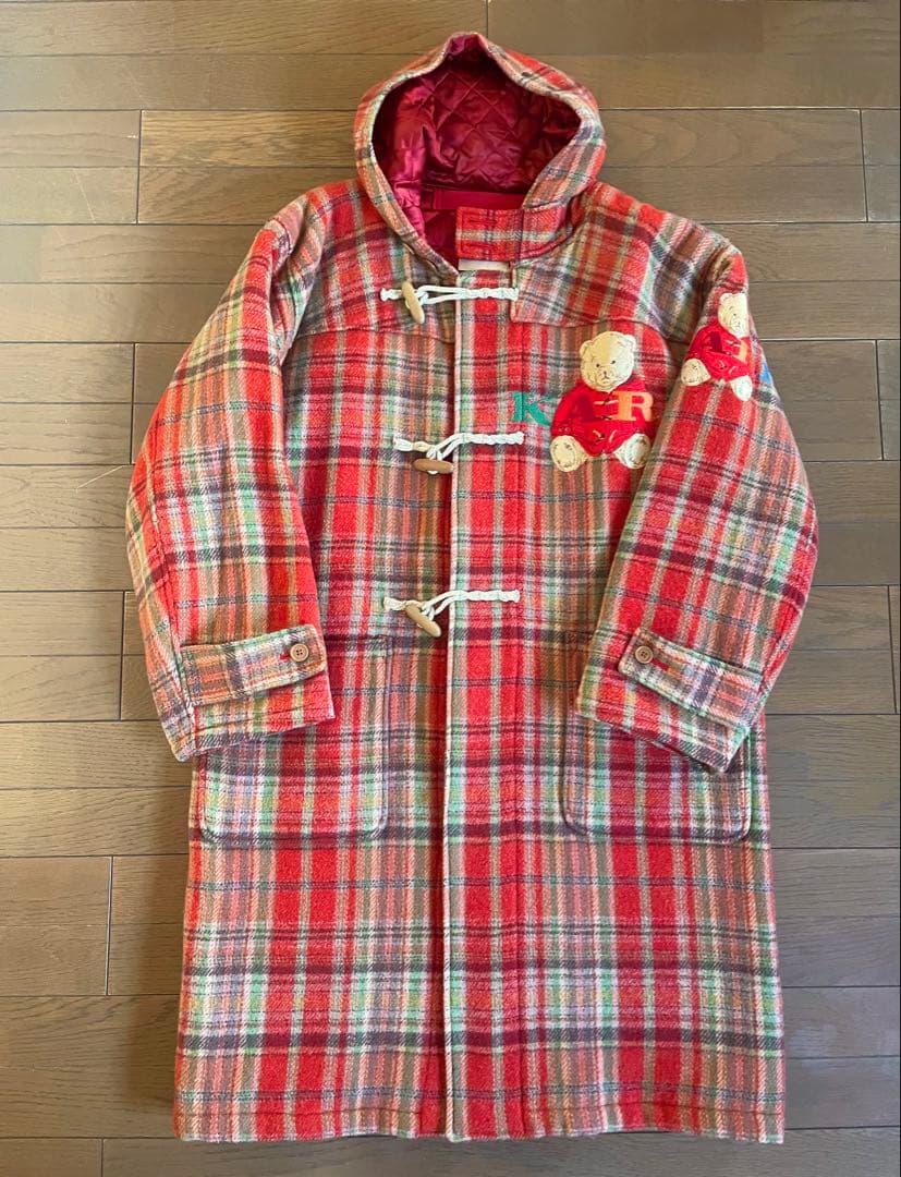 カールヘルム ダッフル熊刺繍 ダッフルコート ピンクハウス www.cosaga.com