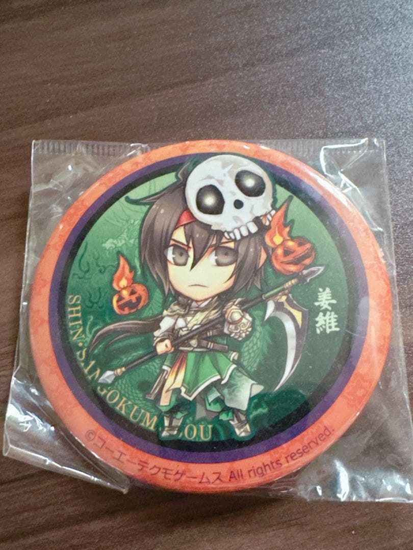 三國無双7 姜維 ハロウィン 缶バッジ - メルカリ