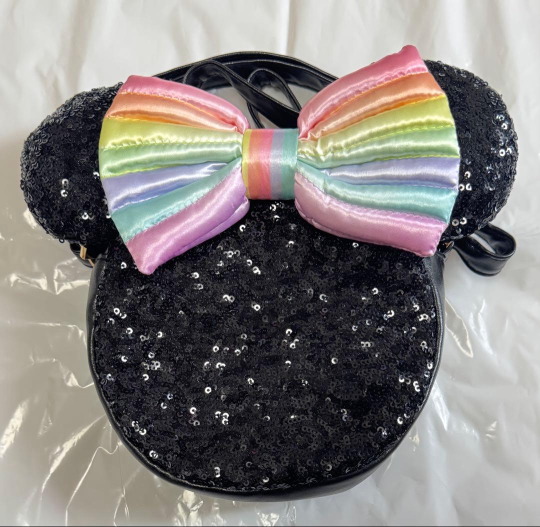 ディズニー ミニー スパンコールショルダーバッグ ファンダーランド