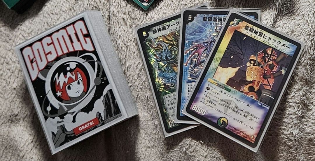 デュエマクラシック08 ヒャックメーカウンター スリーブ付き デュエマ ヒャックメーカウンター デッキ 1枚の通販 T.T.（409943094