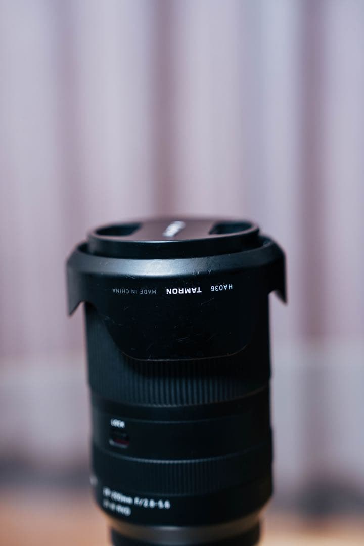 デジタルカメラ tamron28-200 F2.8-5.6