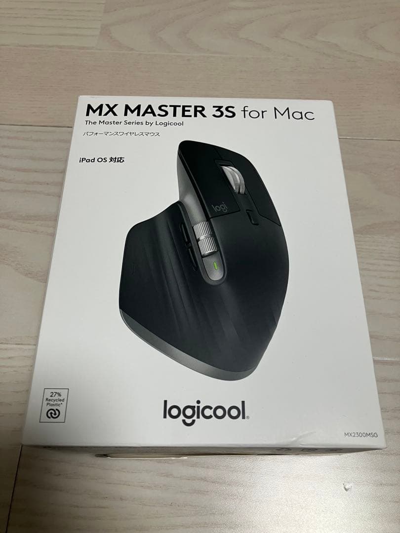 logicool MX MASTER 3S for Mac 本体 マウス MX MASTER 3S for Mac スペースグレー MX2300MSG [レーザー