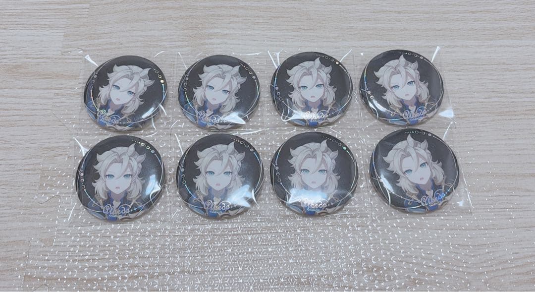 原神 月夜の叙事詩 缶バッジ アルベド 8点 - メルカリ