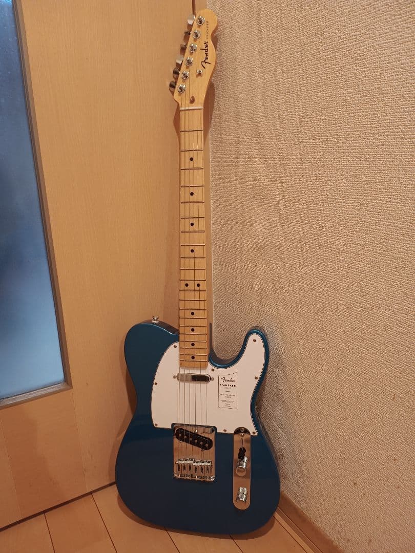 【美品】Fender Telecaster Standard マリンブルー Standard Telecaster/Aqua Marine Metallic/Maple Fingerboard