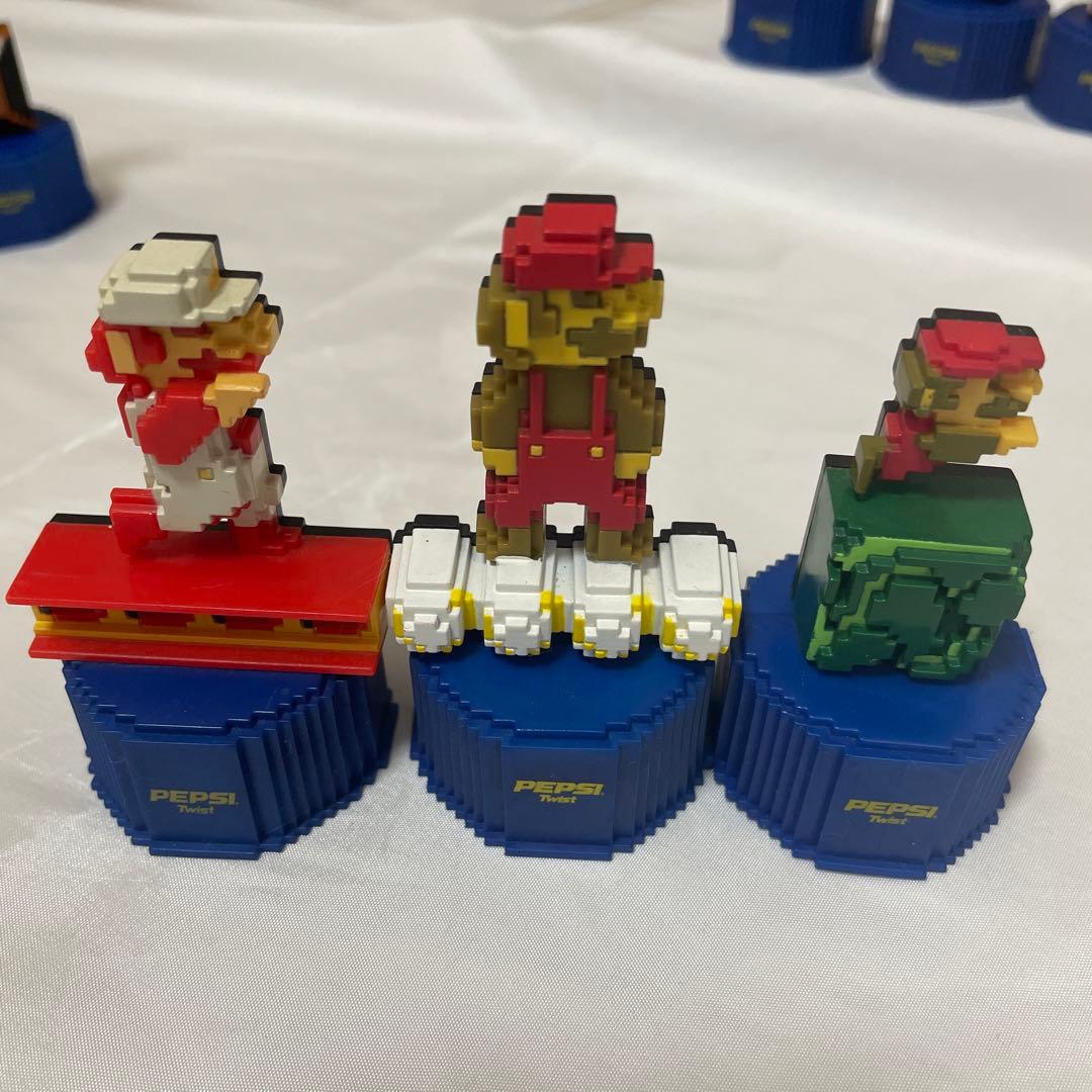 ペプシ スーパーマリオブラザーズ ボトルキャップ フィギュア 18種➕1