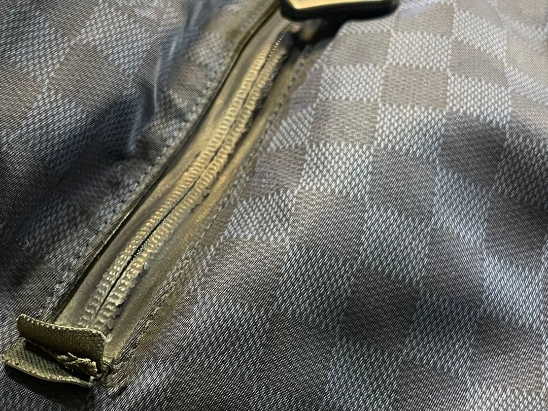 ジ*ニ様 LV ルイヴィトン ダミエ チャレンジカップ ソラーノ ネイビー