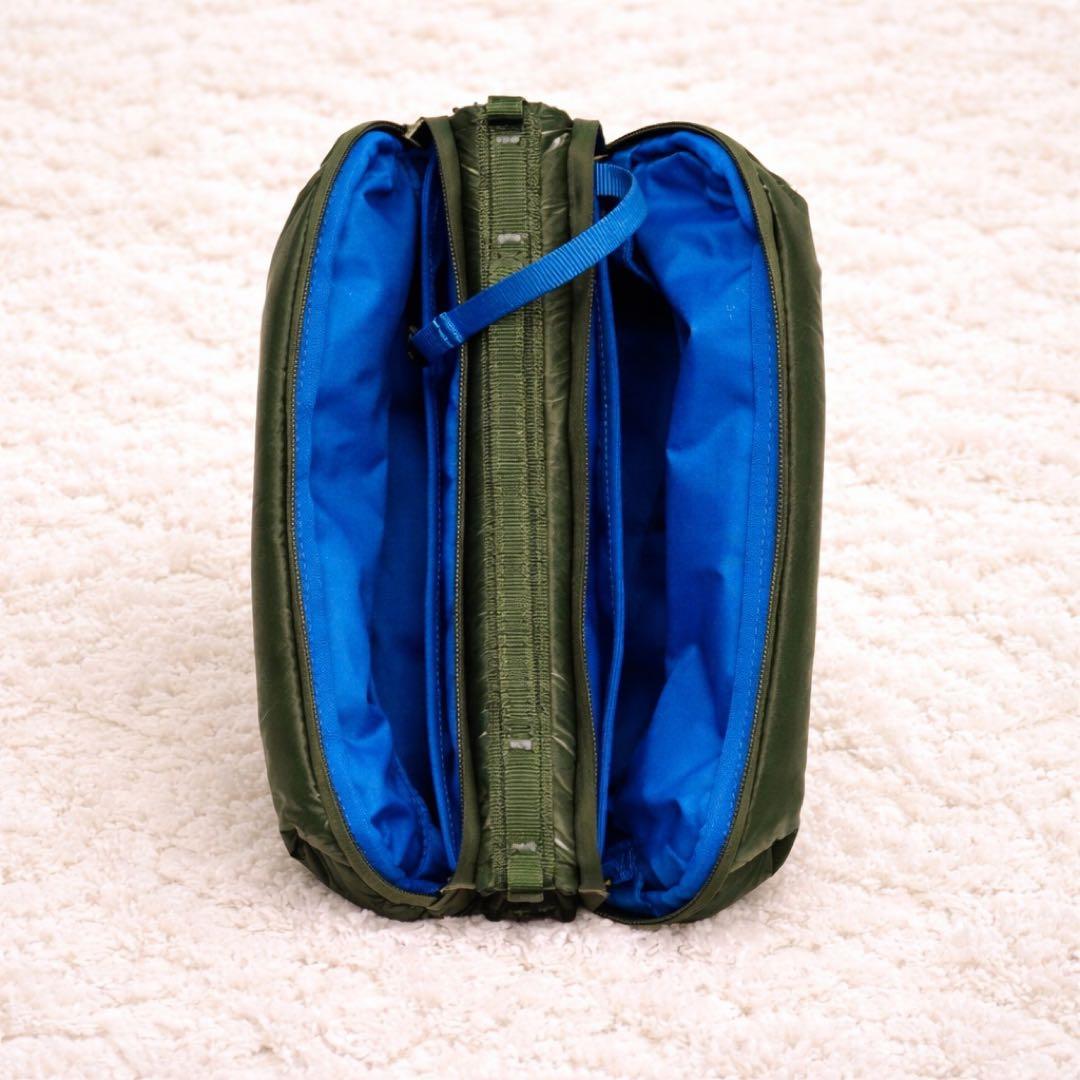 未使用新品 topologie トポロジー ボトルサコッシュ ラージ グリーン