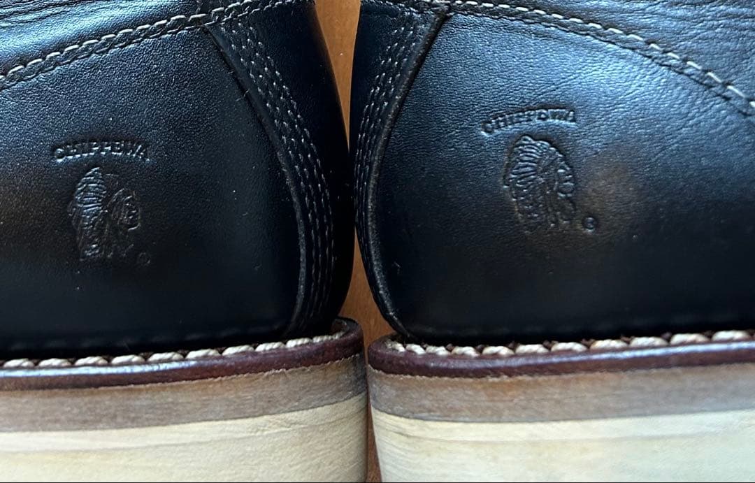 Chippewa チペワ プレーントゥ ワークブーツ Vibram 9E 27㎝ - メルカリ