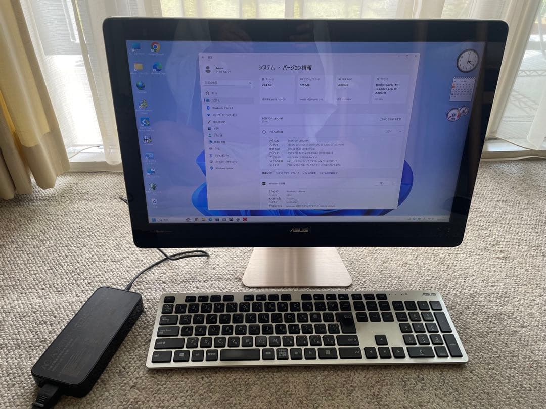 Windowsデスクトップ ASUS Z220IC i5-6400T SSD240GB Amazon | ASUS Zen Aio Z220ICUK インテル Core i5-6400T/メモリ8GB
