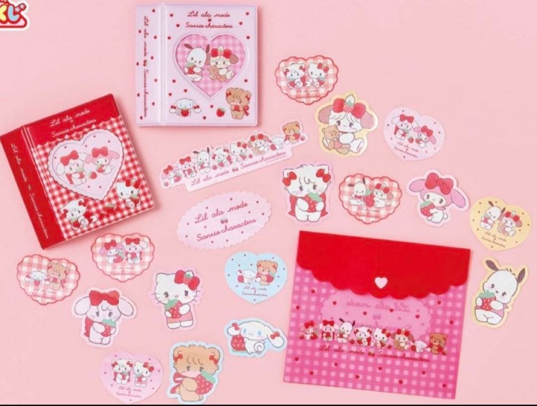 新品未使用】サンリオ mikko 一番くじ ステッカーセット 18枚入り