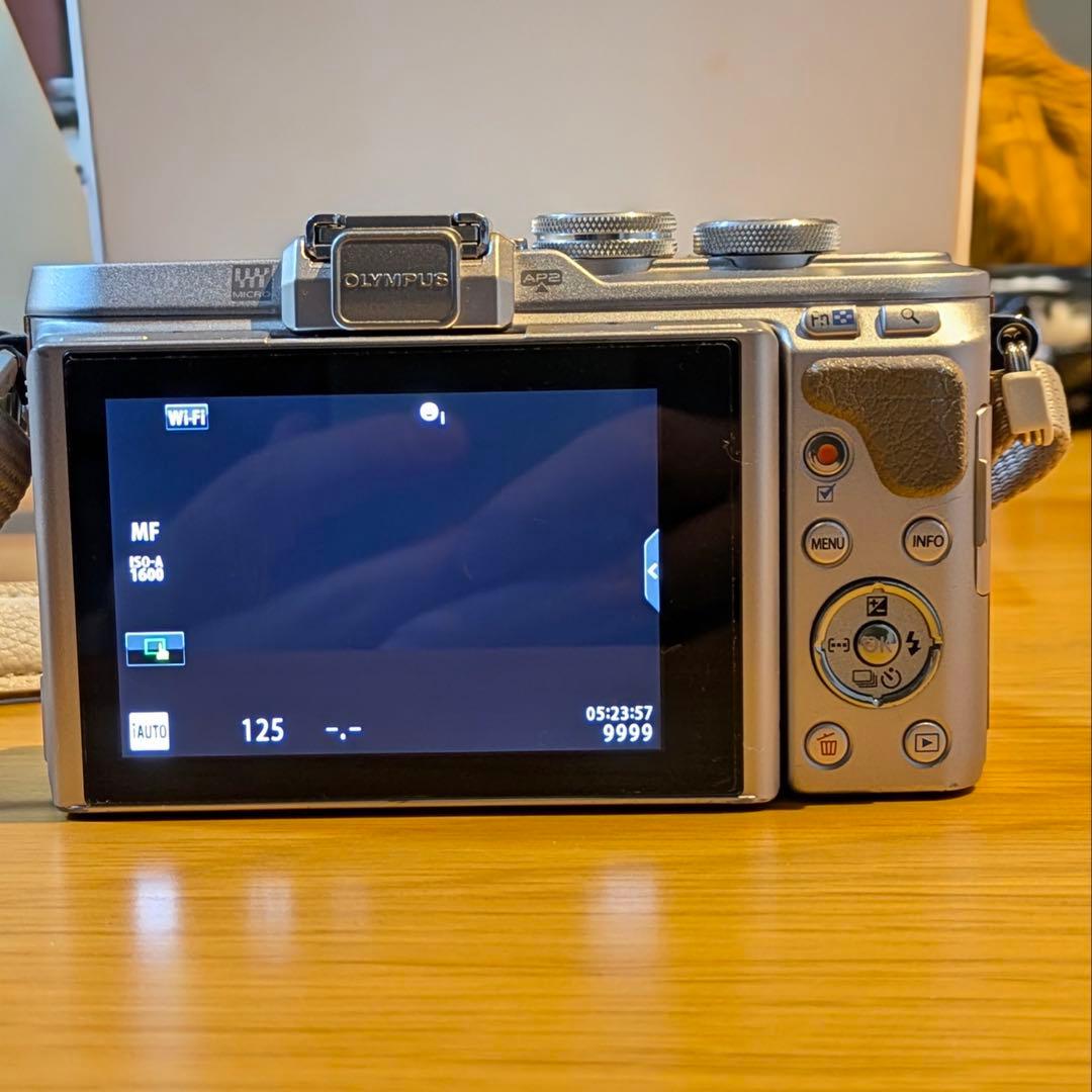 値下げ】Olympus E-PL8 ミラーレス一眼、ストラップ、ケース