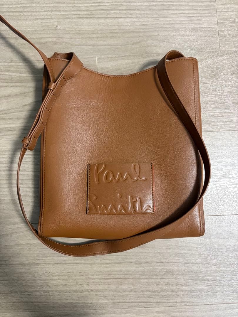 【格安】ポールスミス ブランデッドカラーエッジ クロスボディバッグ レザー Paul Smith（ポール・スミス） ブランデッドカラーエッジ クロスボディ