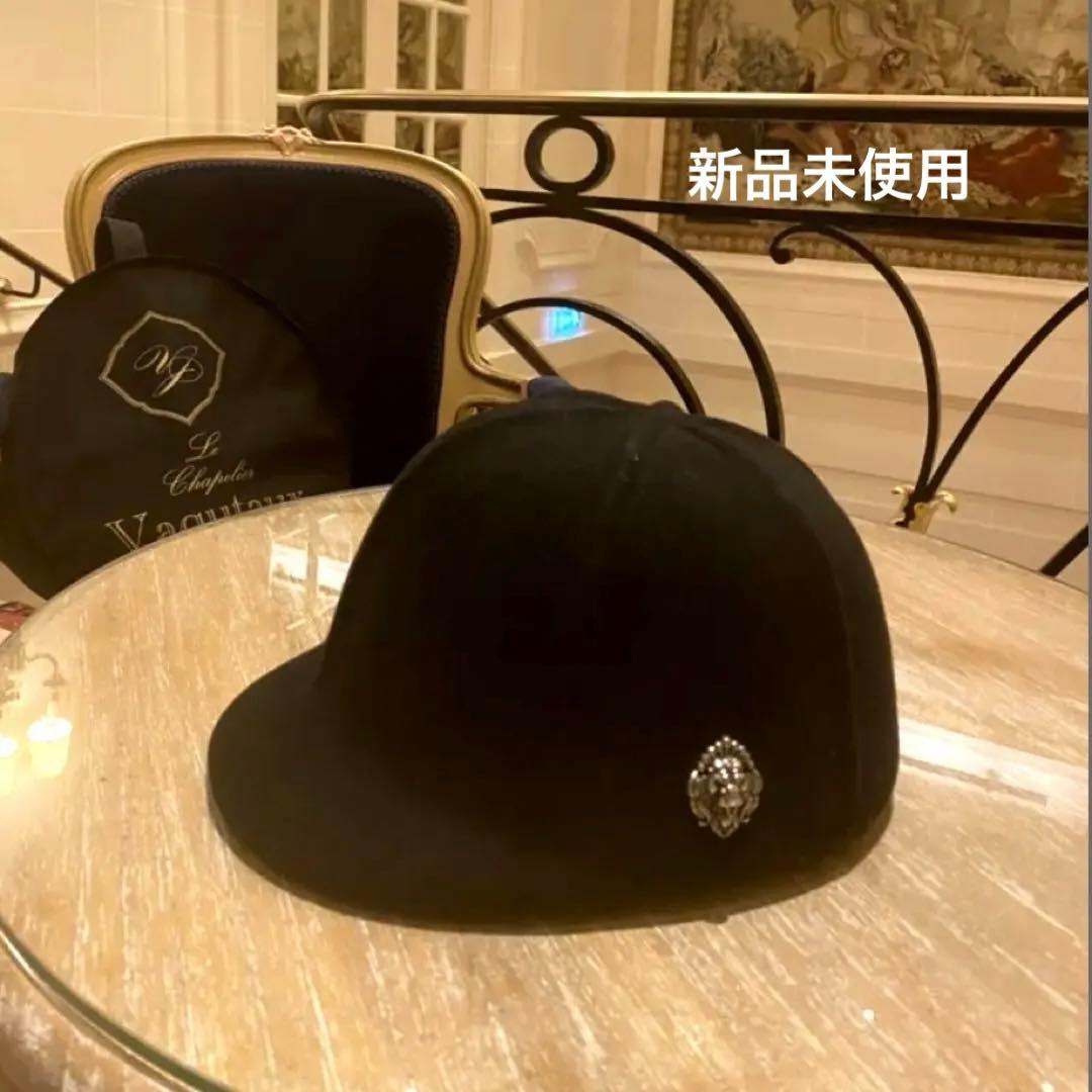 新品未使用♡vaqutaux ヴァクトー　ジョッキーハット【ハニー】ノアール vaqutauxオリジナルジョッキーハット【HONEYハニー】クリーム