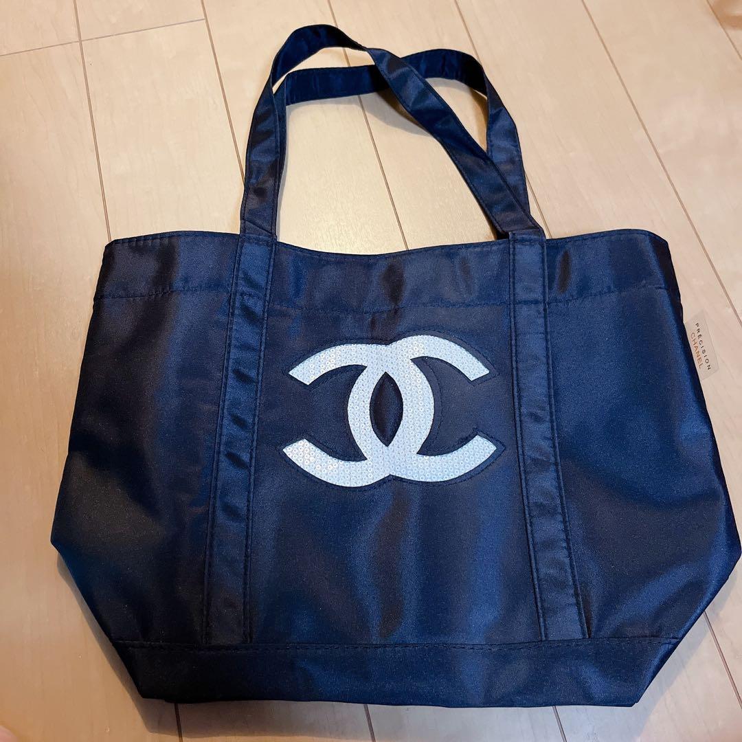 新品シャネル☆CHANEL☆ノベルティトートバッグ☆スパンコール 新品