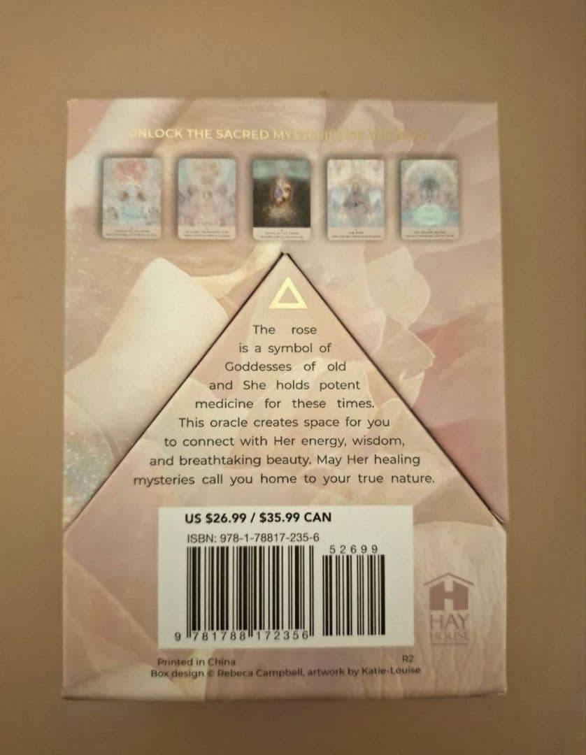 《日本語解説書》ワークユアライト /ローズ オラクルカード/ リーディングブック