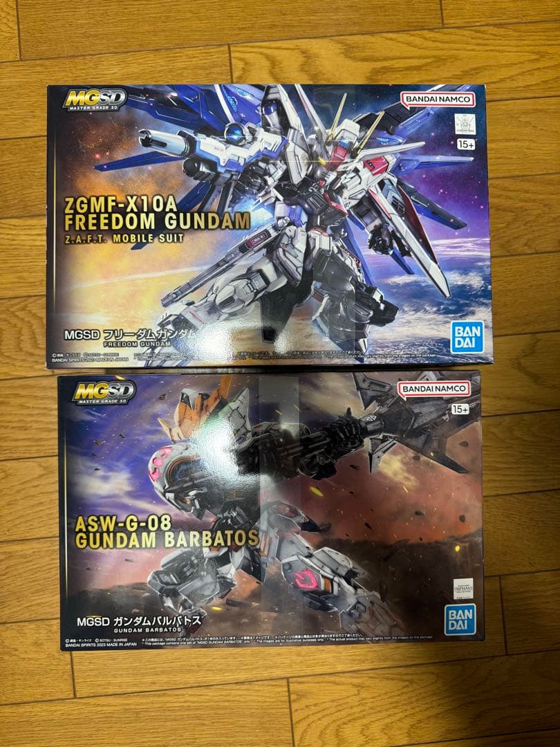 MGSDフリーダムガンダム & MGSDバルバトスガンダム2種セット