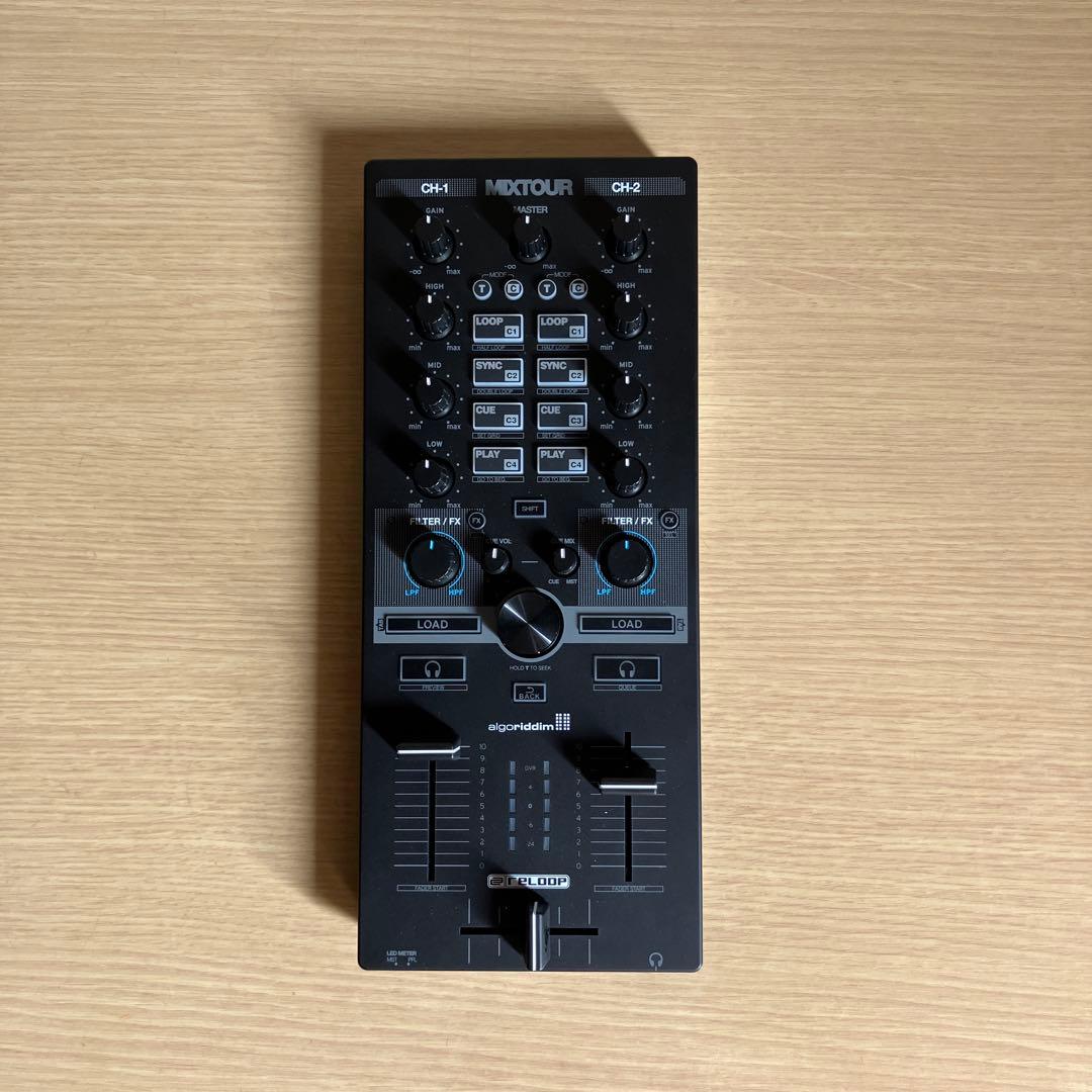 Reloop Mixtour DJコントローラー Reloop MixTour - Portable Mix Controller for PC/Mac, iOS & Android