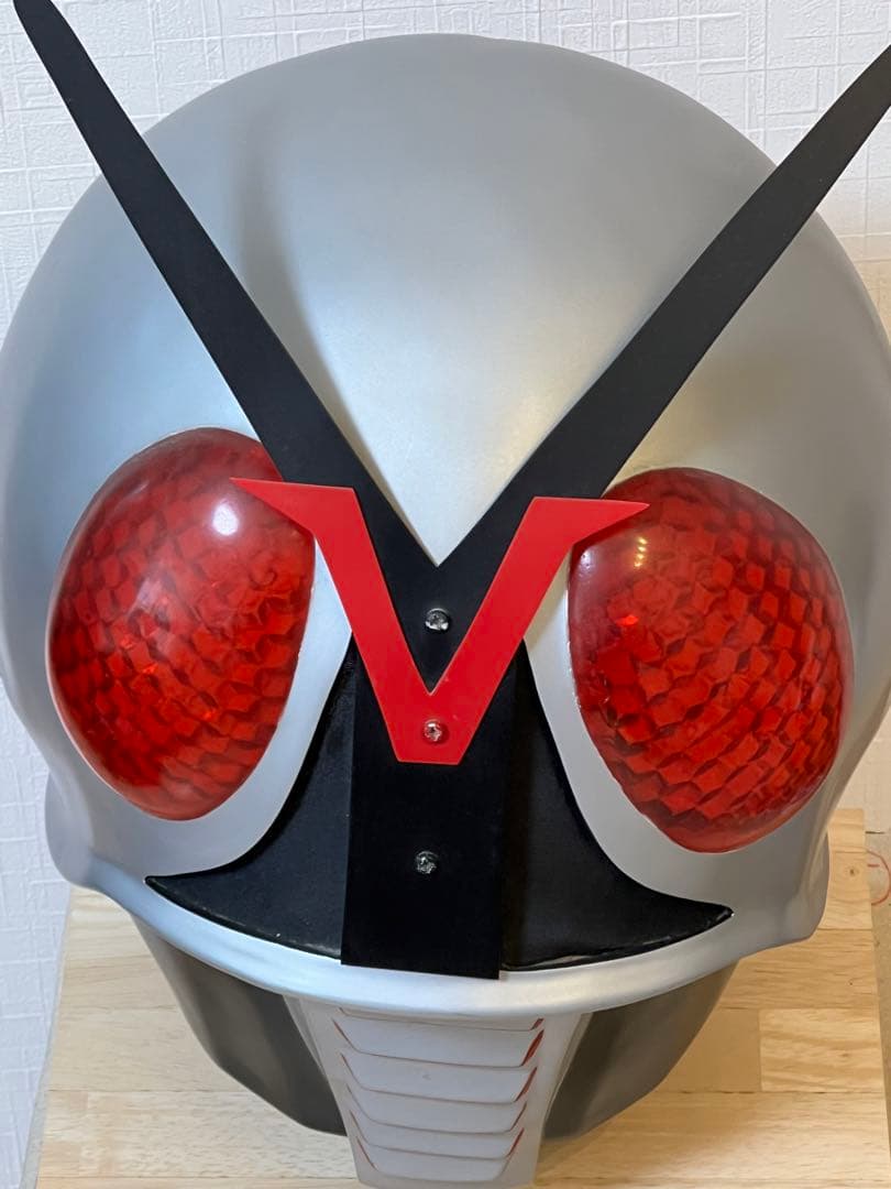 仮面ライダーX プロップレプリカマスク 1/1 アトラク コスプレ - メルカリ