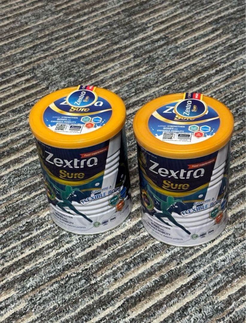 Zextra Sure 2缶セット Amazon.co.jp: ZEXTRA SURE JAPAN Joint Pain Relief Milk Back Pain