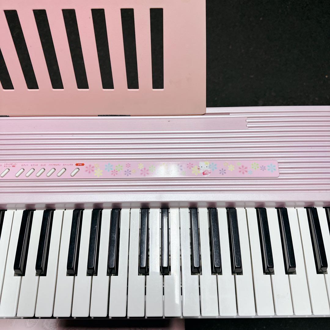 限定 CASIO ハローキティ 電子ピアノ CPS-8KT スタンドチェアセット