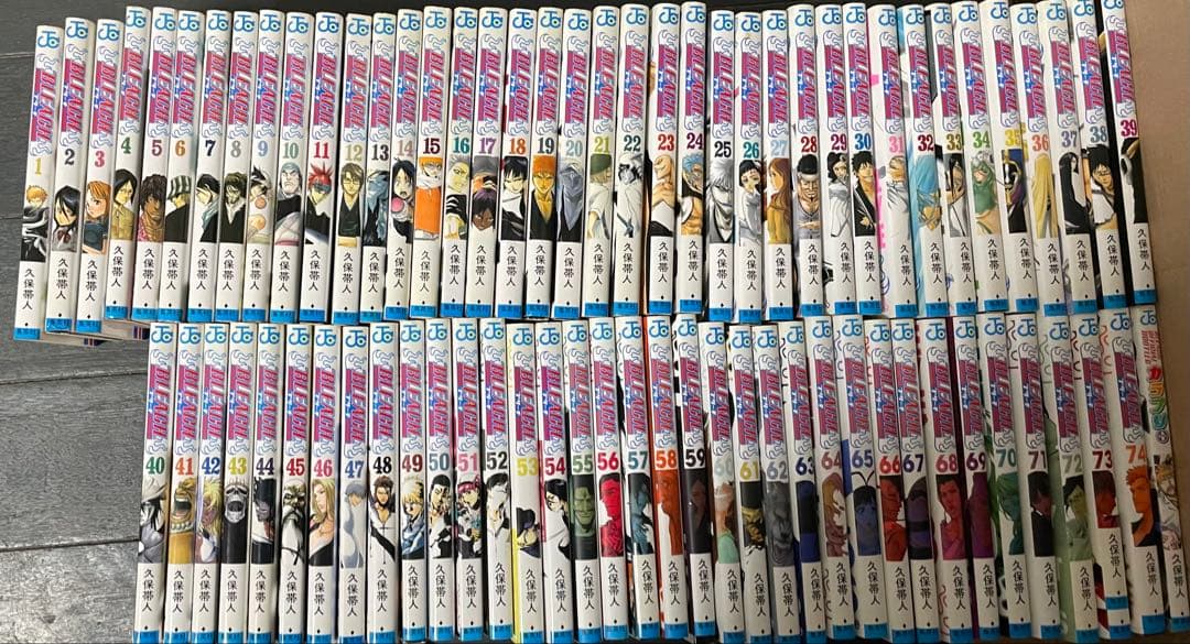 BLEACH―ブリーチ― 全74巻セット＋カラブリ+ 久保帯人 BLEACH－ブリーチ－ 1 -74 巻セット : 久保帯人 | HMV&BOOKS