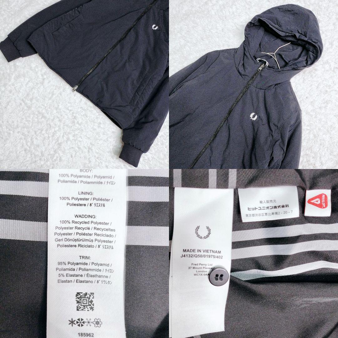 美品】 フレッドペリー 5way 中綿 モッズコート ロング カーキ - メルカリ