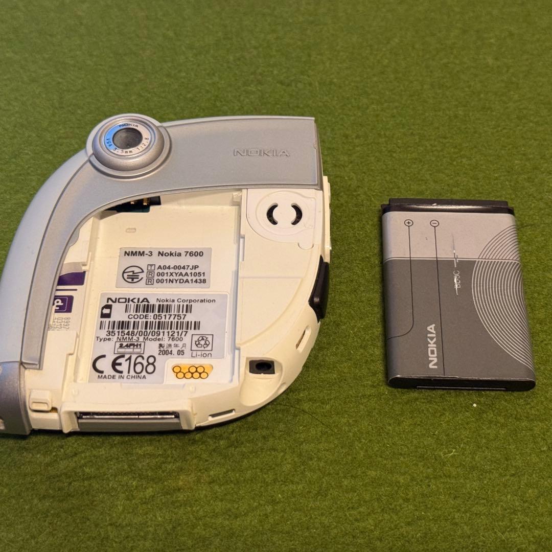 激レア】NOKIA 7600 グレー 通話未確認/ 動作良好/ 起動可 - メルカリ