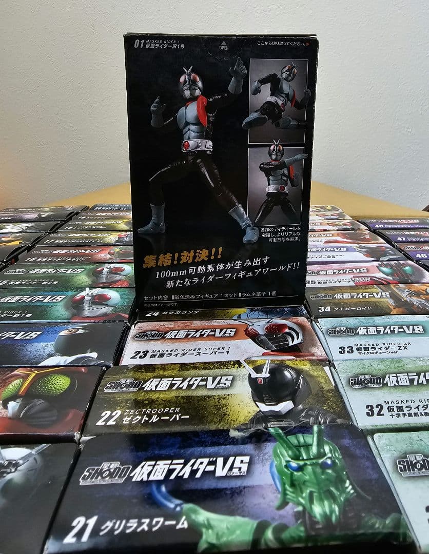 SHODO SHODO 仮面ライダーVS 全48個セット