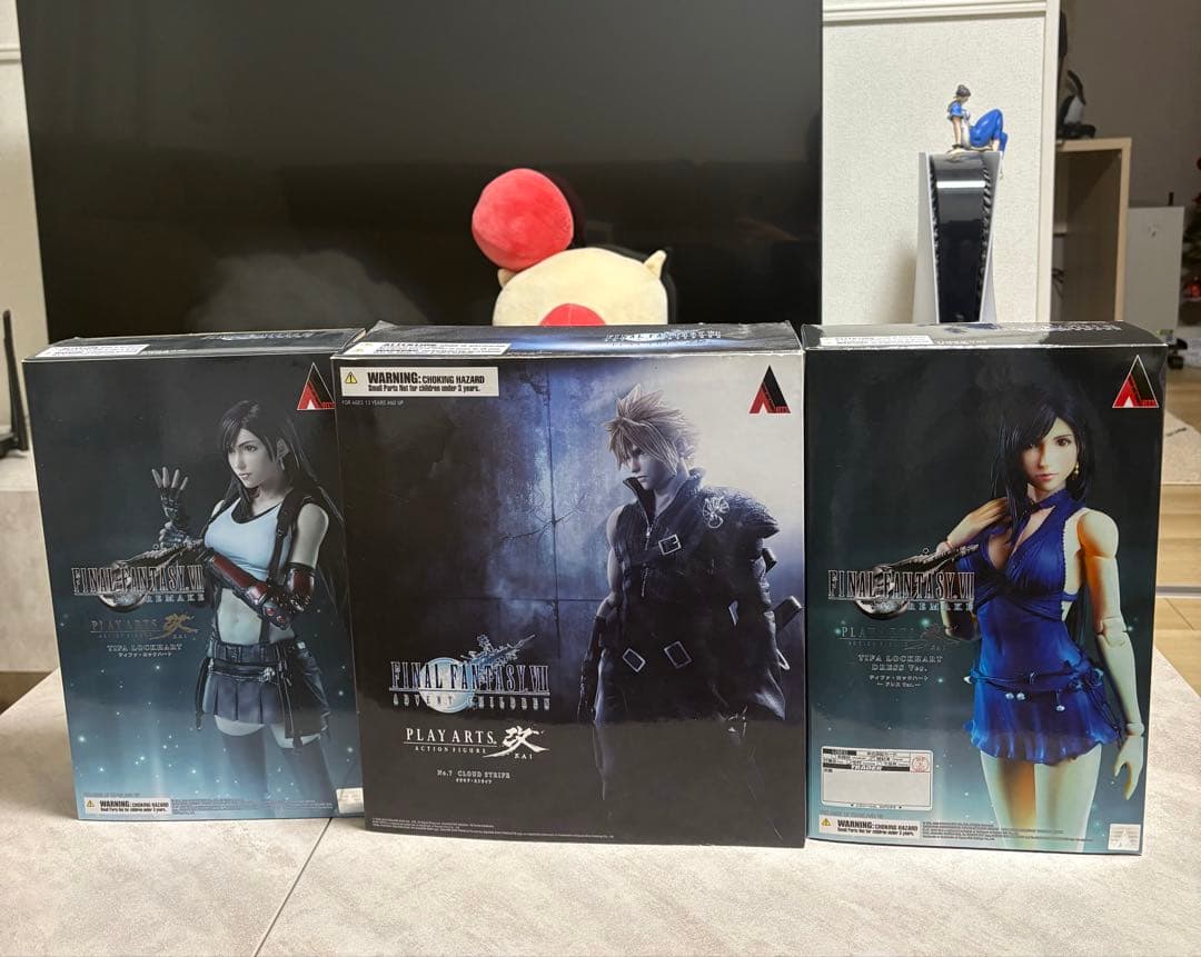 プレイアーツ改 ファイナルファンタジーVII フィギュア3体セット FF7リバース】プレイアーツ改『エアリス・ゲインズブール』ファイナル