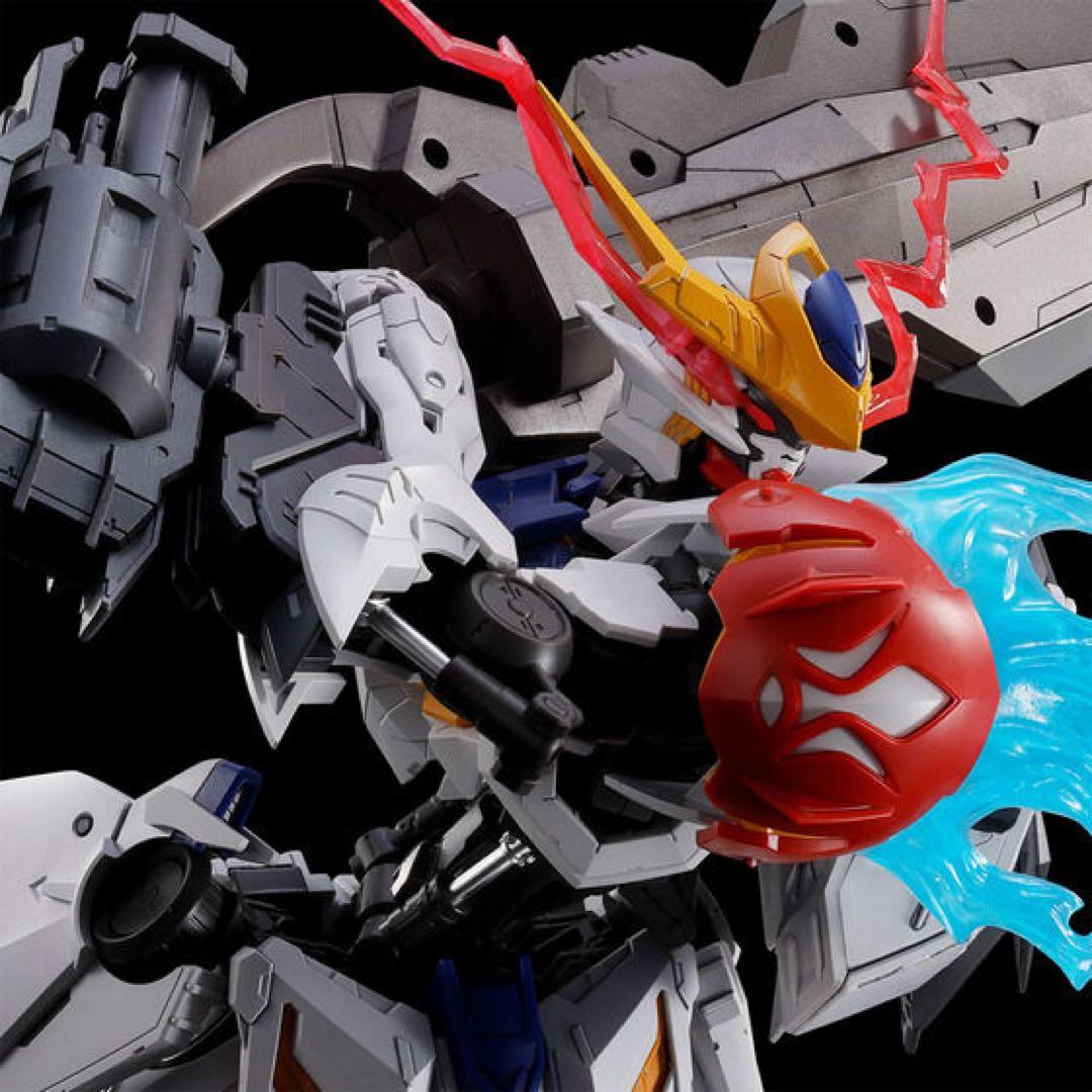 MG ガンダムバルバトスルプス & 拡張パーツセット 2点セット　まとめ売り 腕部ロケット砲やヴァルキュリアバスターソード、眼光エフェクト再現