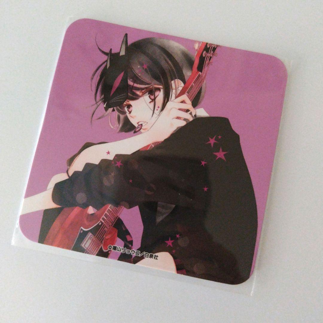 福山リョウコ メンズ執事喫茶 コラボカフェ コースター 覆面系ノイズ