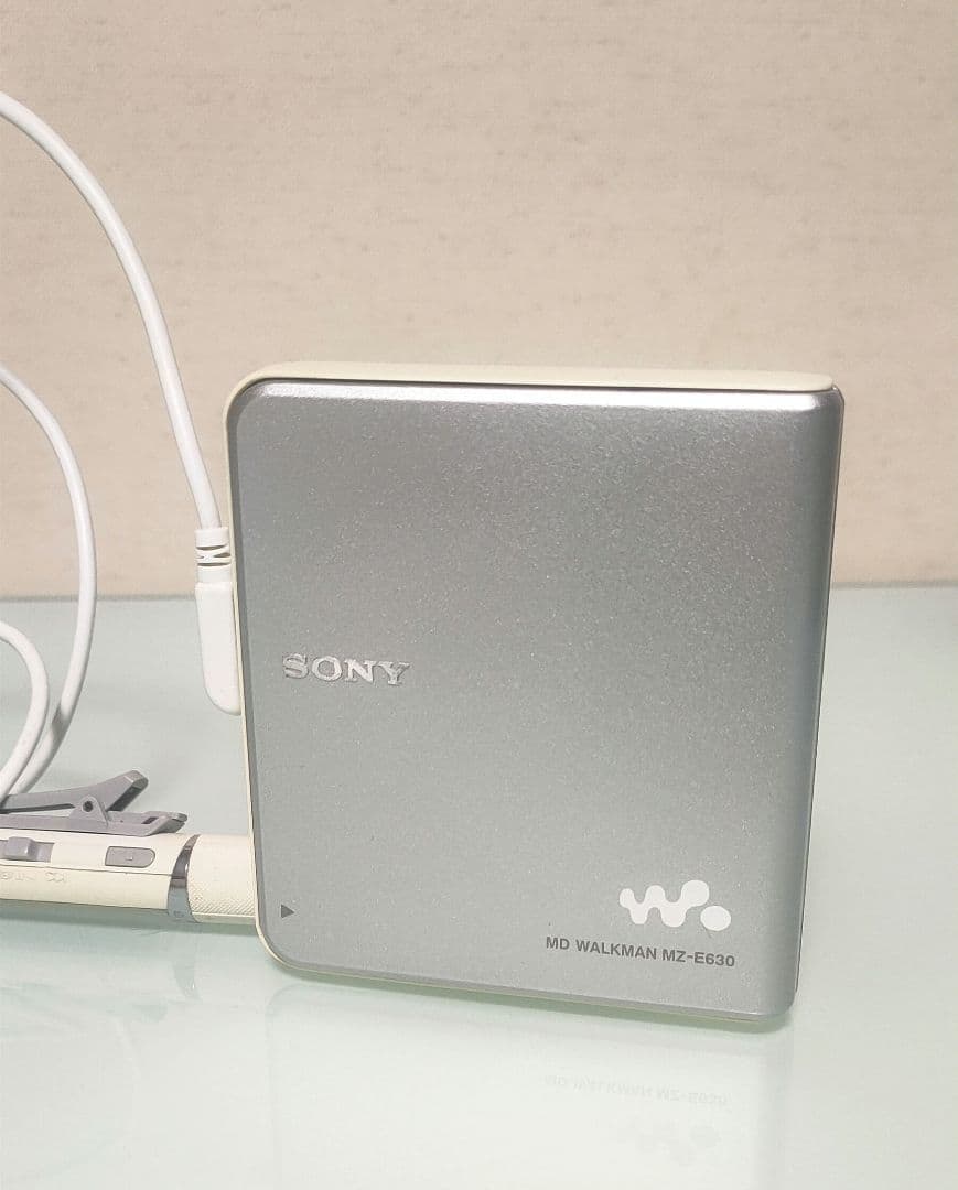 ☆SONY MZ-E630リモコン付きMDプレーヤー シルバー中古美品 - メルカリ