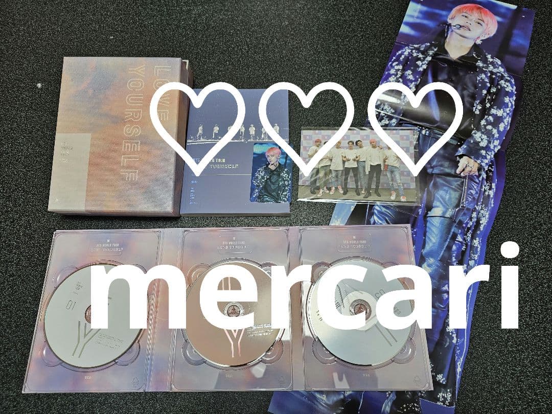 BTS バンタン LOVE YOURSELF DVD トレカ テヒョン V BTS バンタン アルバム LOVE YOURSELF 轉トレカ テヒョン V - メルカリ