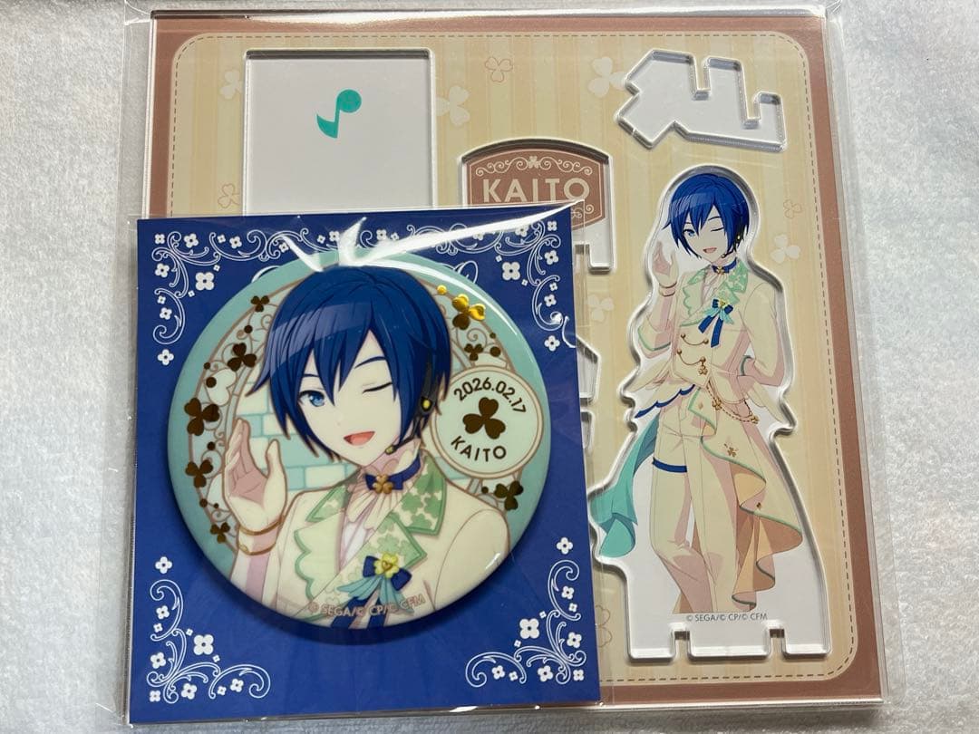 プロセカ はぴこれ KAITO 誕生日 アクスタB 缶バッジF ① - メルカリ